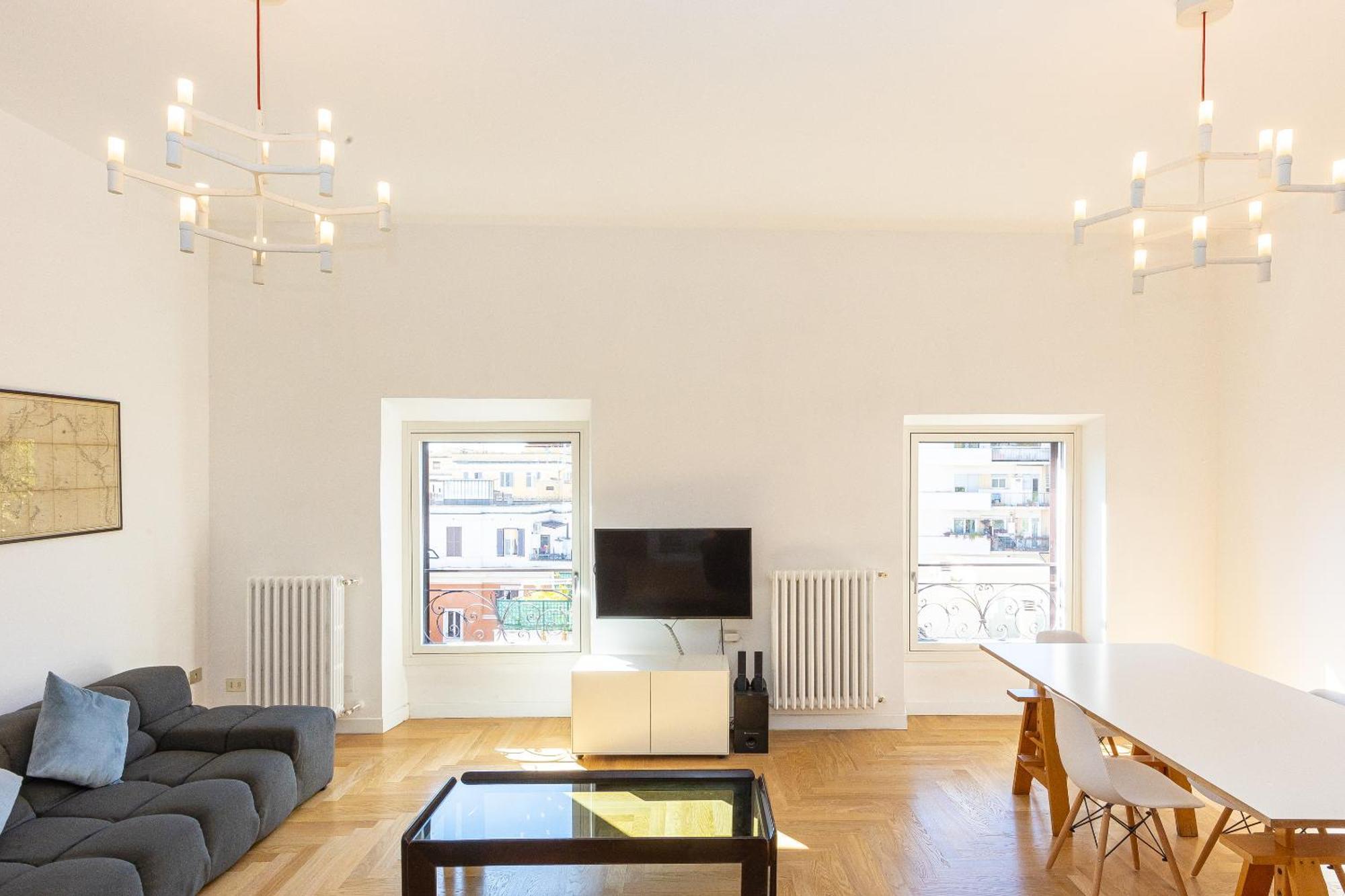 Giulio Cesare Penthouse Rental In רומא מראה חיצוני תמונה