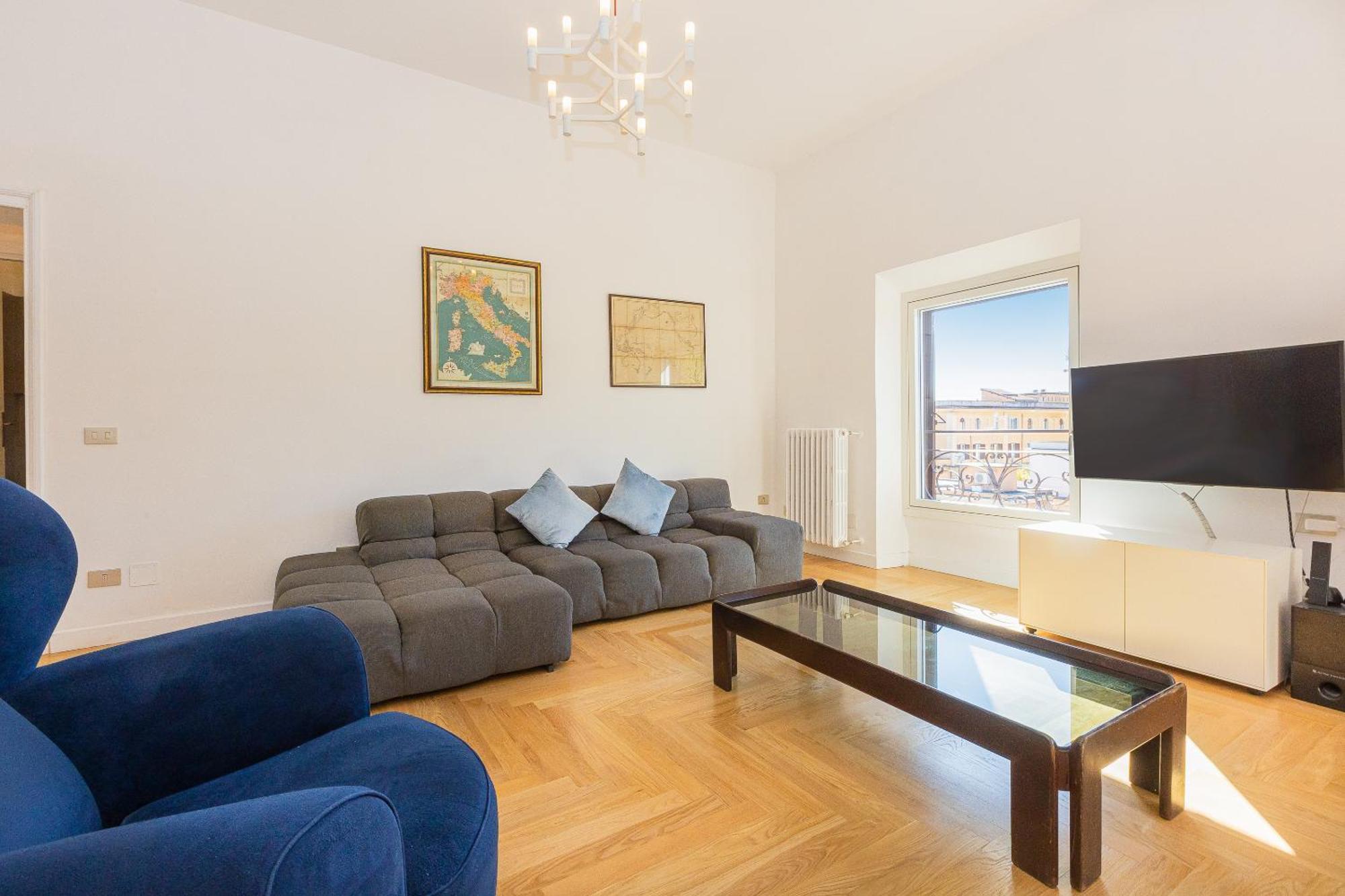 Giulio Cesare Penthouse Rental In רומא מראה חיצוני תמונה